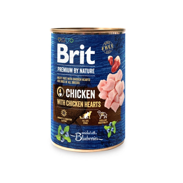 BritPremium - Kip met kippenhartjes