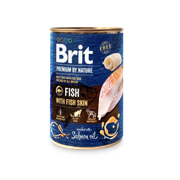 BritPremium - Vis/kip met vishuid