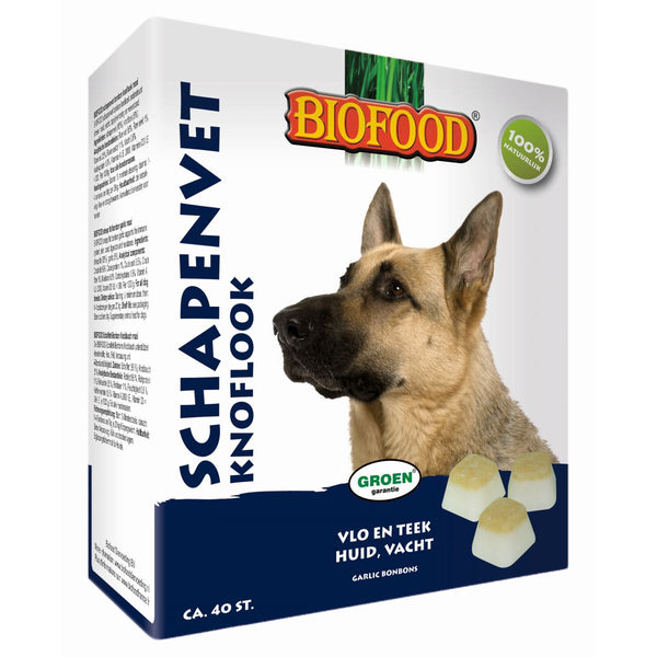 Biofood - Schapenvet maxi knoflook 40st