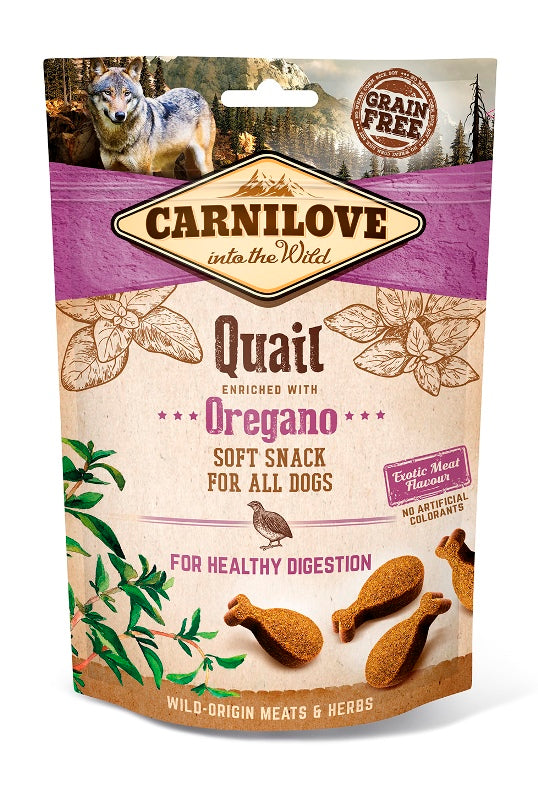 Carnilove – Soft Snack kwartel met oregano