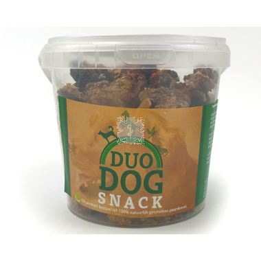 Duo Dog Snack (krokant paardenvet)